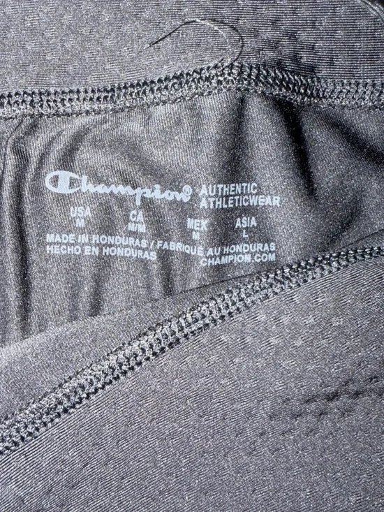Champion Black High-Waist Athletic Bike Shorts - Picture 3 of 3